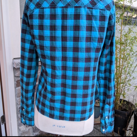 Y2K Ecko Unlimited plaid shirt - Picture 2 of 3